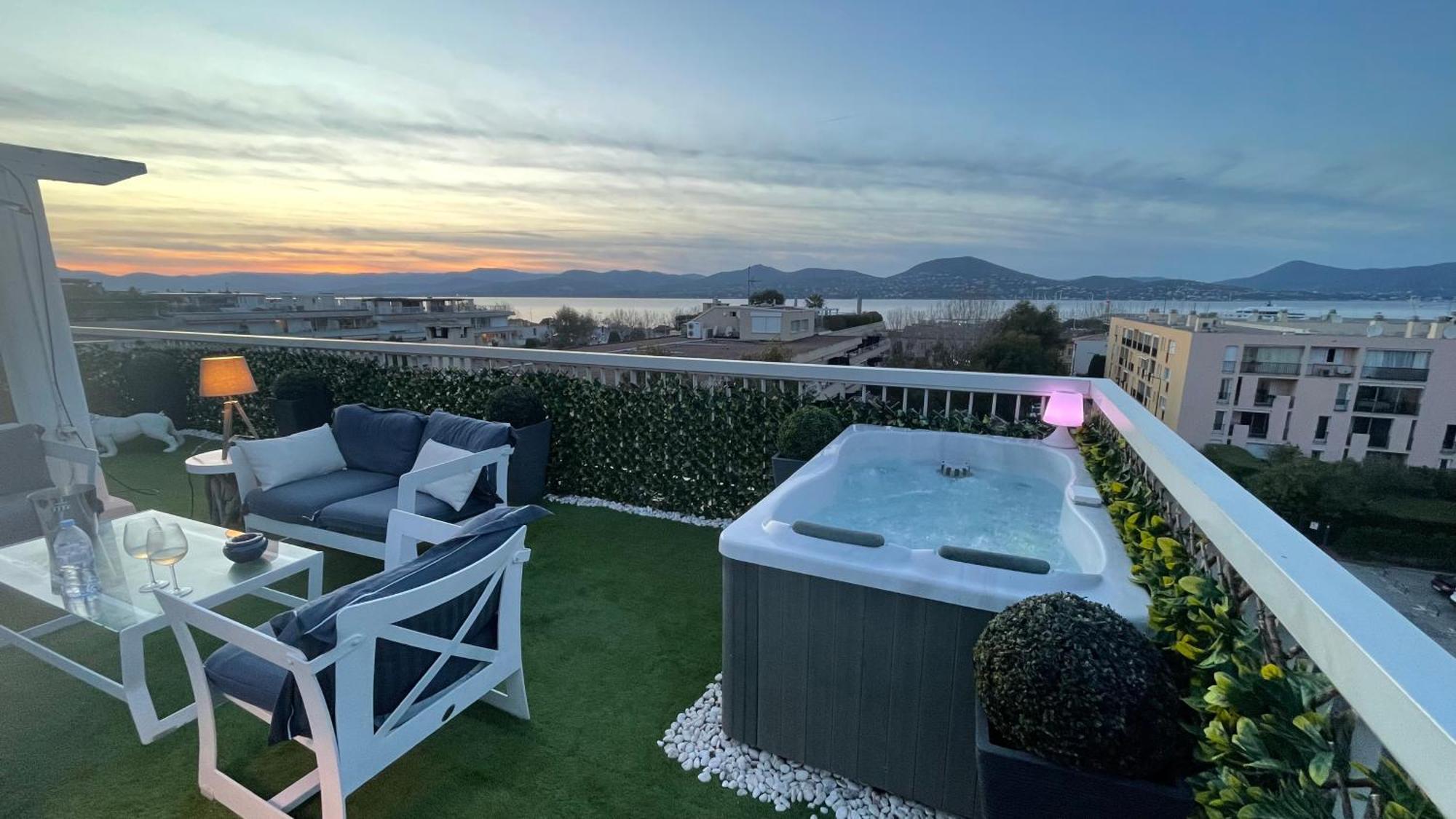 Saint Tropez Sea View Penthouse Apartment Exterior foto
