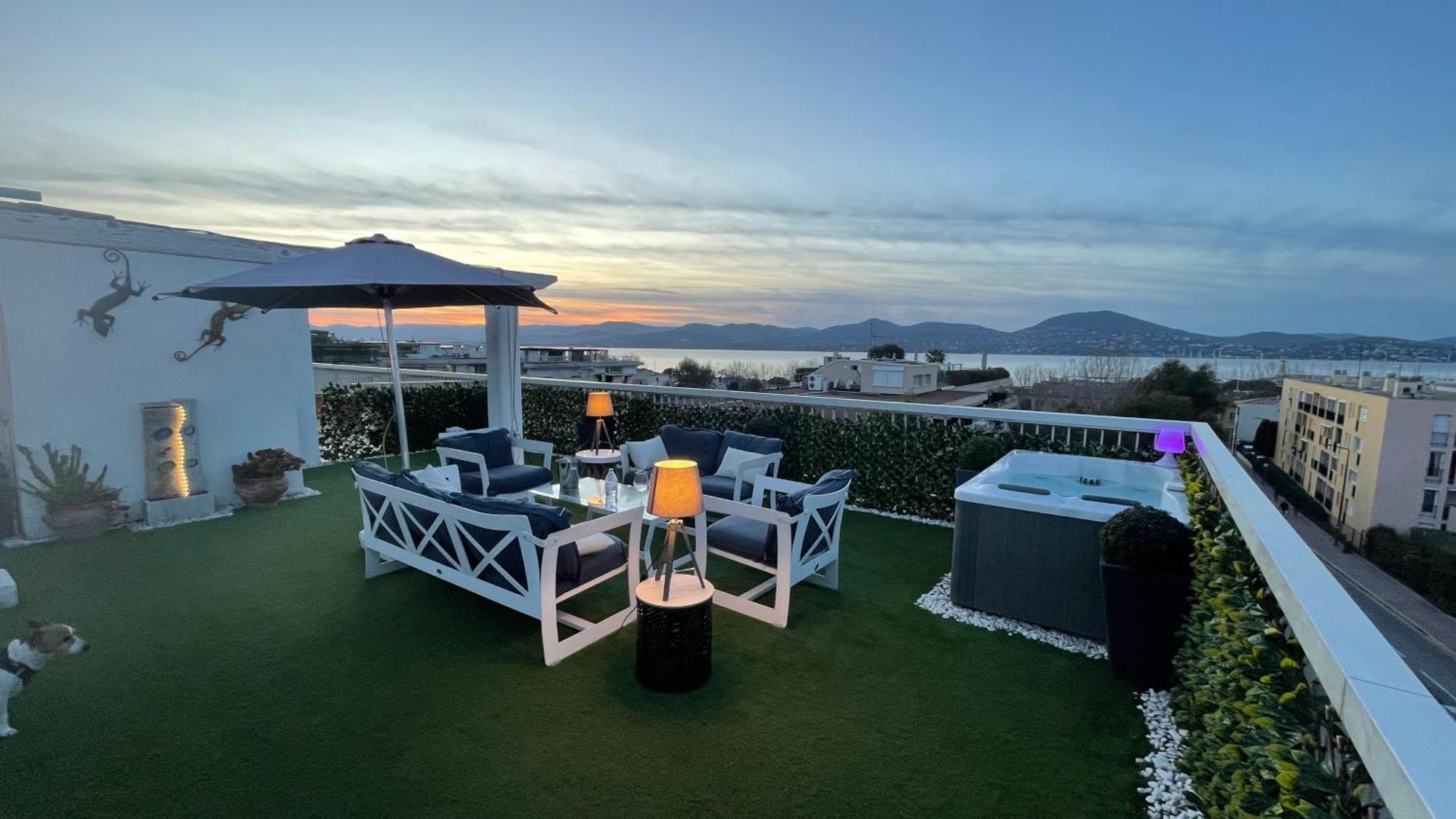 Saint Tropez Sea View Penthouse Apartment Exterior foto