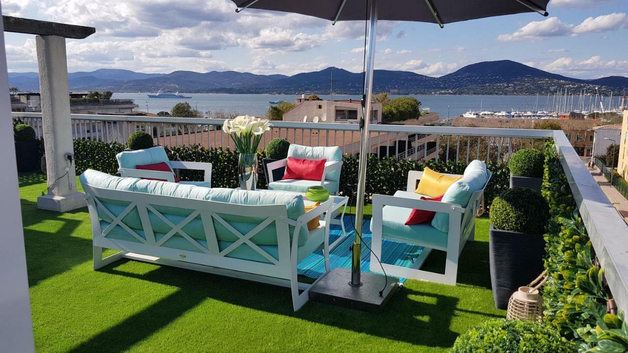 Saint Tropez Sea View Penthouse Apartment Exterior foto