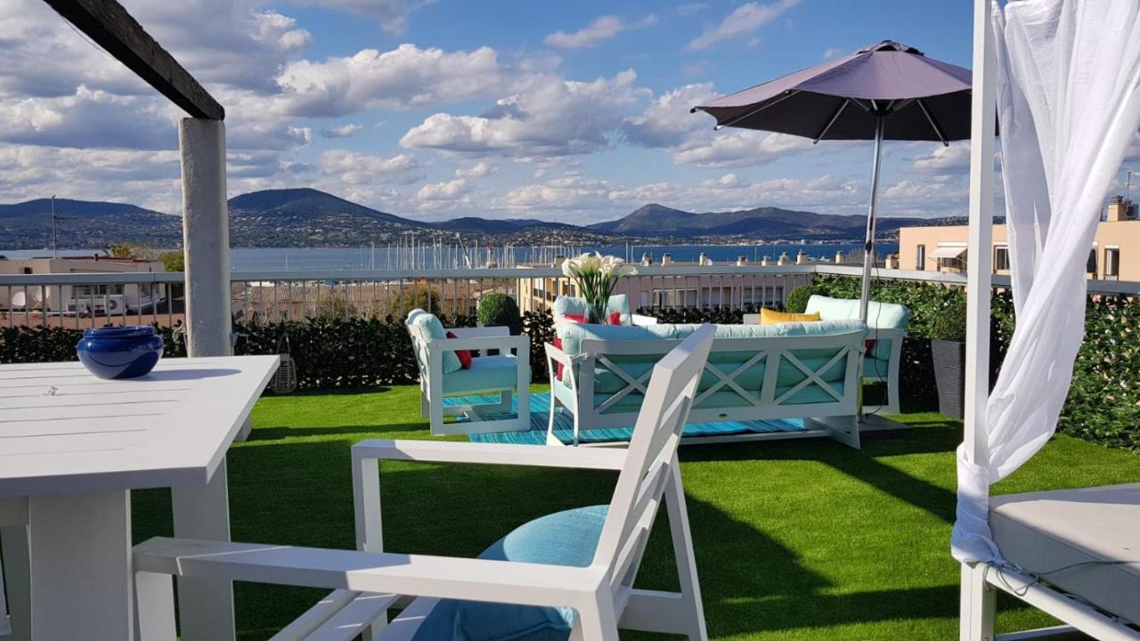 Saint Tropez Sea View Penthouse Apartment Exterior foto